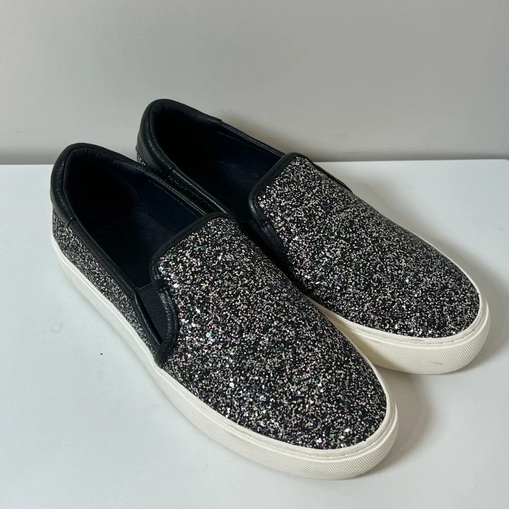 UGG Black Multi-Glitter Slip-On Shoes - Picture 3 of 15